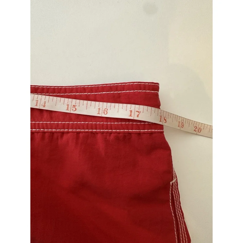 Polo Ralph Lauren Swim Trunks Shorts Mens Large Red Beach Surf Vacation Cruise‎